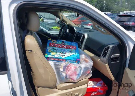 2017 Ford F-150 Lariat из США, поврежденный, VIN 1FTEW1CF3HFA50460